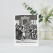 Oliver Cromwell Briefkaart (Staand voorkant)