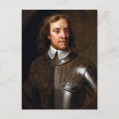 Oliver Cromwell Briefkaart (Voorkant)