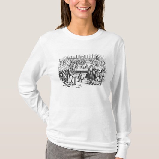 Oliver Cromwell , die het Parlement oplost T-shirt (Voorkant)