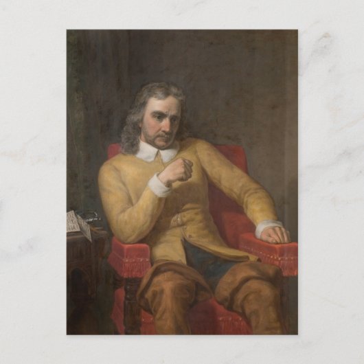 Oliver Cromwell door Charles Lucy Briefkaart (Voorkant)