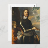 Oliver Cromwell door Robert Walker Briefkaart (Voorkant / Achterkant)