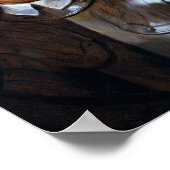 Oliver Cromwell door Samuel Cooper Poster (Hoek)