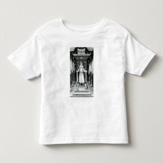 Oliver Cromwell in staat; Kinder Shirts (Voorkant)