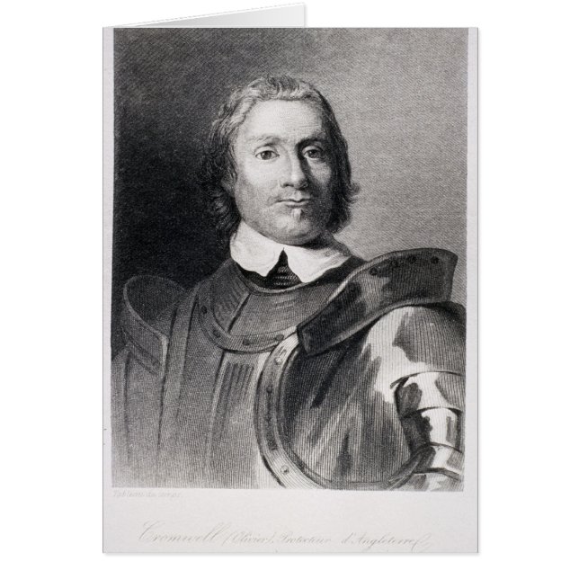 Oliver Cromwell, Lord Protector of England (Voorkant)