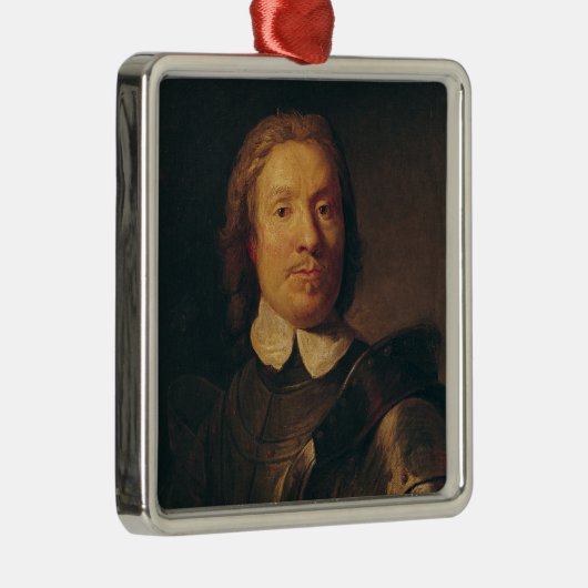 Oliver Cromwell Metalen Ornament (Rechts)
