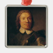 Oliver Cromwell Metalen Ornament (Voorkant)