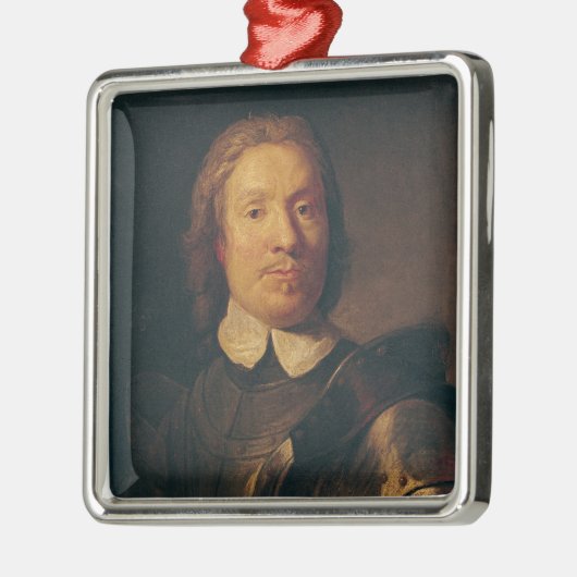 Oliver Cromwell Metalen Ornament (Links)
