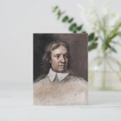 Oliver Cromwell Portrait Briefkaart (Staand voorkant)