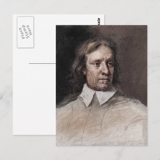 Oliver Cromwell Portrait Briefkaart (Voorkant / Achterkant)