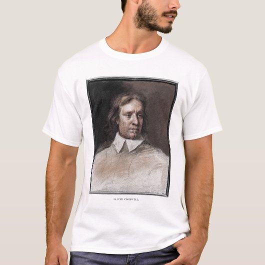 Oliver Cromwell Portrait T-shirt (Voorkant)
