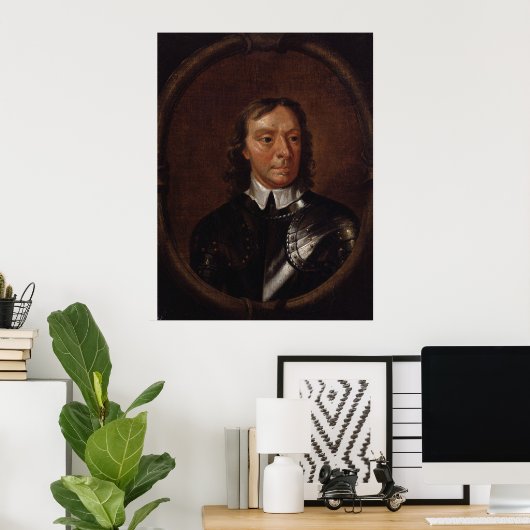 Oliver Cromwell Poster (Thuiskantoor)