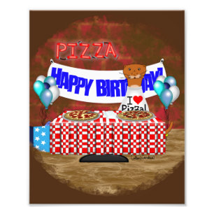 Oliver De Otter Is 6 Jaar! Gefeliciteerd Foto Afdruk