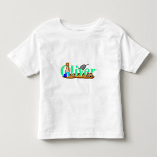 Oliver De Otter Is Aan Het Strand Kinder Shirts