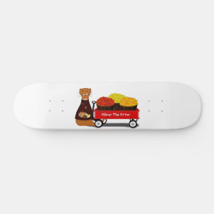 Oliver De Otter Maakt Zich Klaar Voor De Herfst Persoonlijk Skateboard