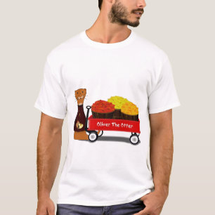 Oliver De Otter Maakt Zich Klaar Voor De Herfst T-shirt