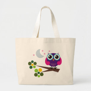 oliver, de uil grote tote bag