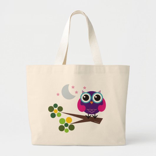 oliver, de uil grote tote bag (Voorkant)