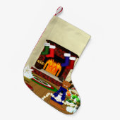 Oliver Decorates voor Kerstmis Kleine Kerstsok (Voorkant (Hangend))