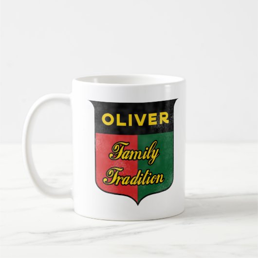 Oliver familie traditie koffiemok (Links)