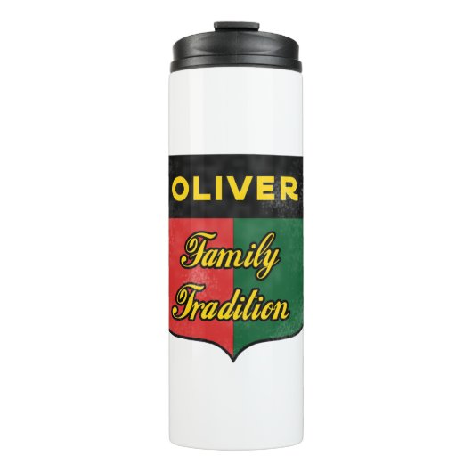 Oliver familie traditie thermosbeker (Voorkant)
