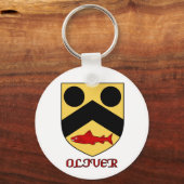 Oliver Family Shield Sleutelhanger (Voorkant)