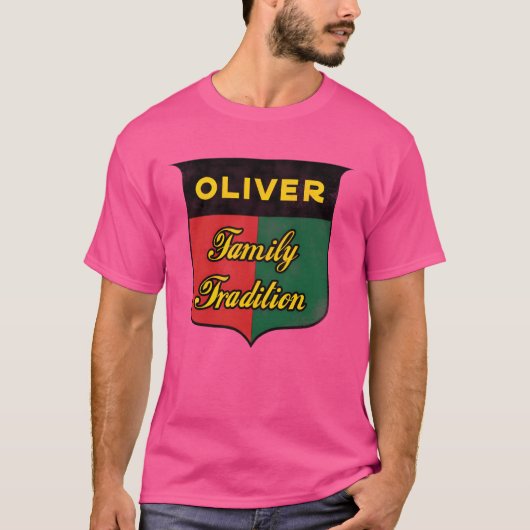 Oliver Familyradition retro T-shirt (Voorkant)