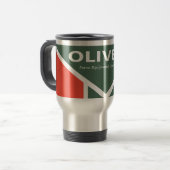 Oliver Farming Equipment Travel Mug Reisbeker (Voorkant links)