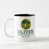 Oliver Farming Tweekleurige Koffiemok (Links)