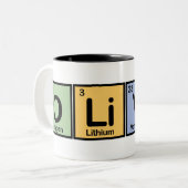 Oliver gemaakt van Elements Tweekleurige Koffiemok (Voorkant links)