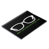 Oliver Glasses Spiral Notebook Notitieboek (Linkerzijde)