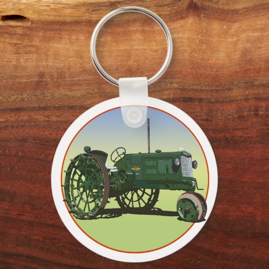 Oliver Hart-Parr 70 Sleutelhanger (Voorkant)