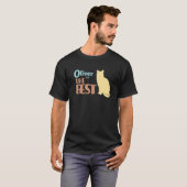 Oliver kat naam Oliver kitten cadeau T-shirt (Voorkant volledig)