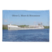 Oliver L. Moore en Menominee kussen hoesje Kussensloop (Achterkant)
