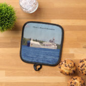 Oliver L. Moore & Menominee pot houder (Top down)