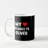 Oliver - Mijn hart is van Oliver - Liefde Koffiemok (Links)