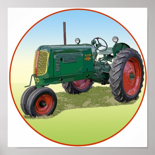 Oliver Model 70 Poster (Voorkant)