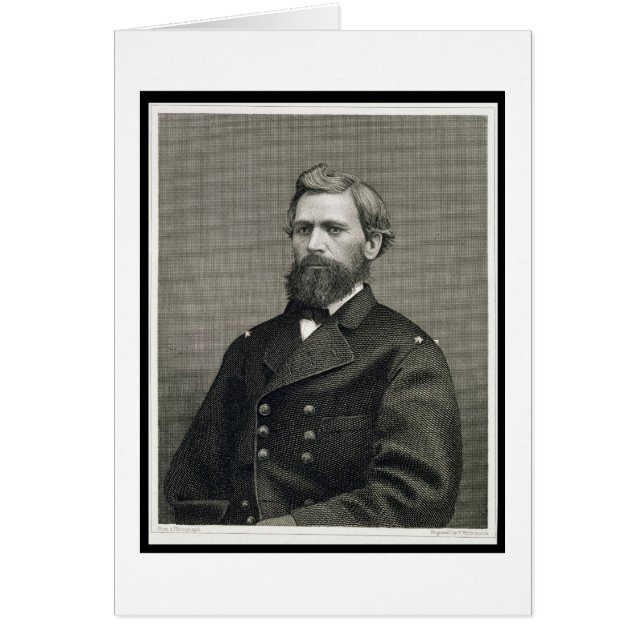 Oliver Otis Howard (1830-1909), gegraveerd door Ro (Voorkant)