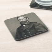 Oliver Otis Howard (1830-1909), gegraveerd door Ro Drankjes Onderzetter (Linkerzijde)
