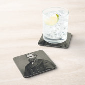 Oliver Otis Howard (1830-1909), gegraveerd door Ro Drankjes Onderzetter (Rechterzijde)