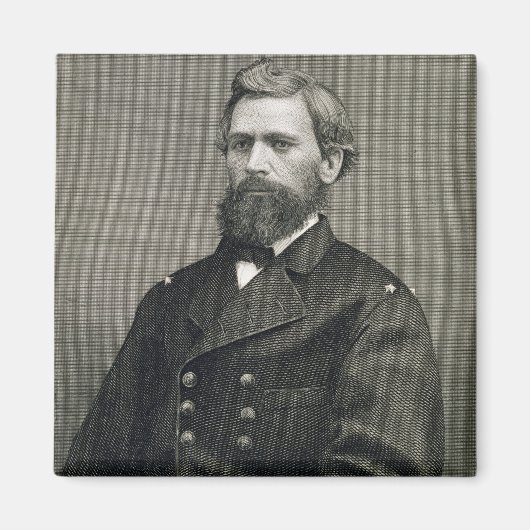 Oliver Otis Howard (1830-1909), gegraveerd door Ro Magneet (Voorkant)