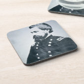 Oliver Otis Howard (foto) Bier Onderzetter (Linkerzijde)