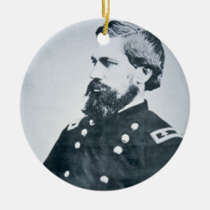 Oliver Otis Howard (foto) Keramisch Ornament