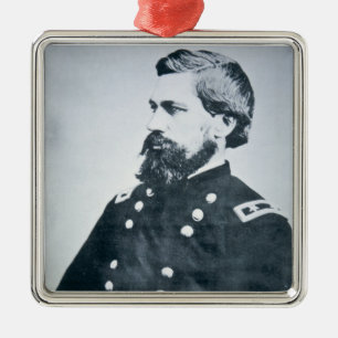 Oliver Otis Howard (foto) Metalen Ornament