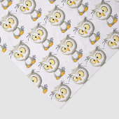 Oliver Owl Baby shower Tissue Gift Wrap Tissuepapier (Detail)
