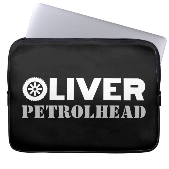 Oliver Petrol Head Laptop Sleeve (Voorkant)