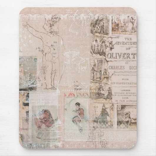 Oliver Pink — Muismat (Voorkant)