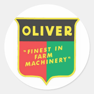 Oliver Ronde Sticker