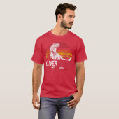 Oliver Saurus Funny Personalized Dinosaur Re Name  T-shirt (Voorkant volledig)
