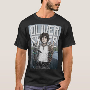Oliver Sykes Illustratie – Rock Ster Portret T-shirt