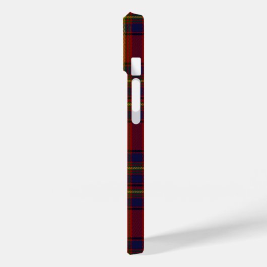 Oliver tartan red yellow blue plaid Case-Mate iPhone case (Achterkant / Links)